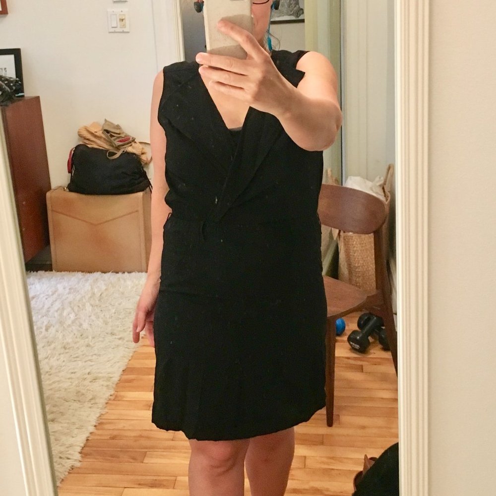 LE CHATEAU Black Dress M